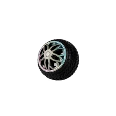 Tyre Light-Up, Hi-Bounce Ball 6cm 